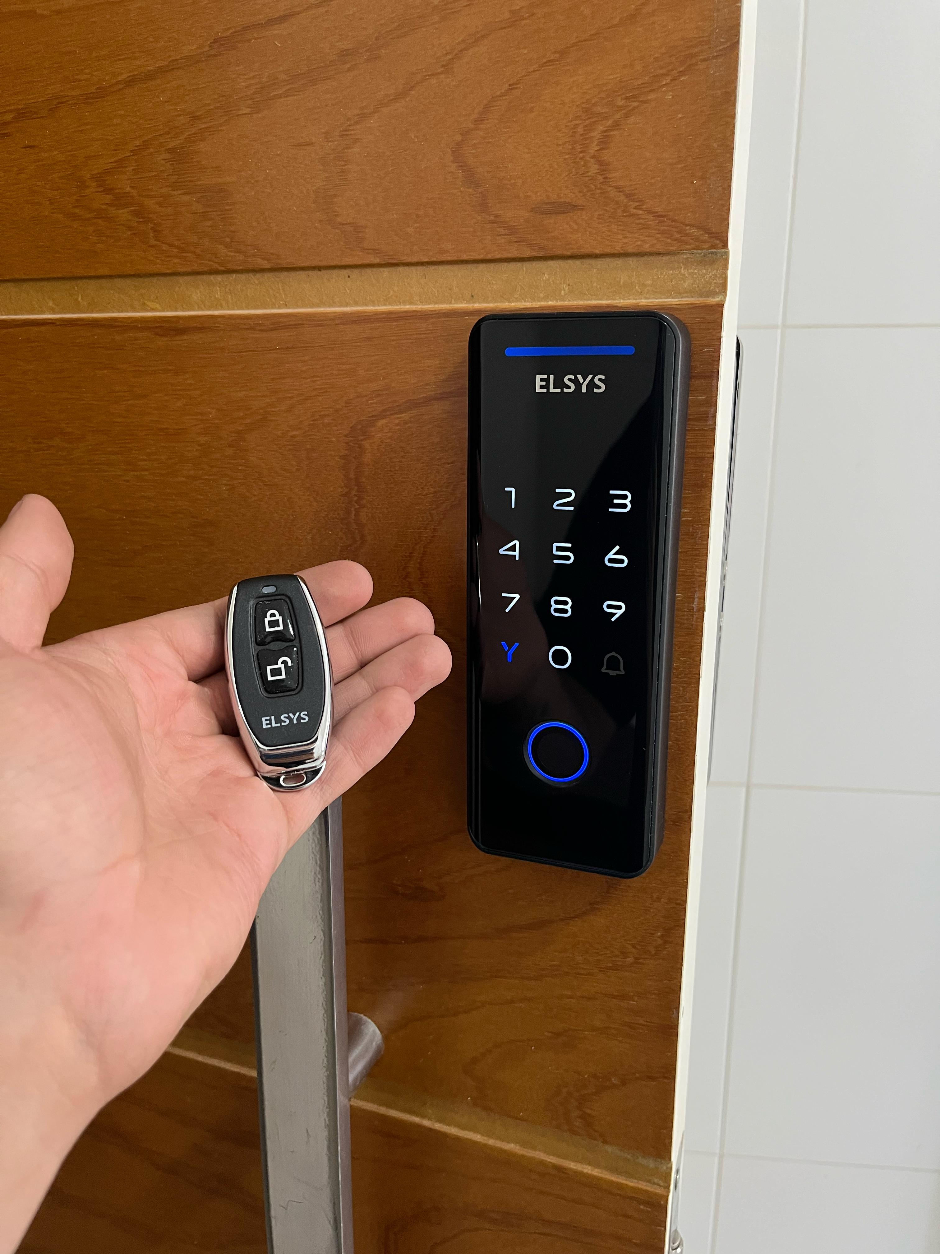 Fechadura Digital Preta